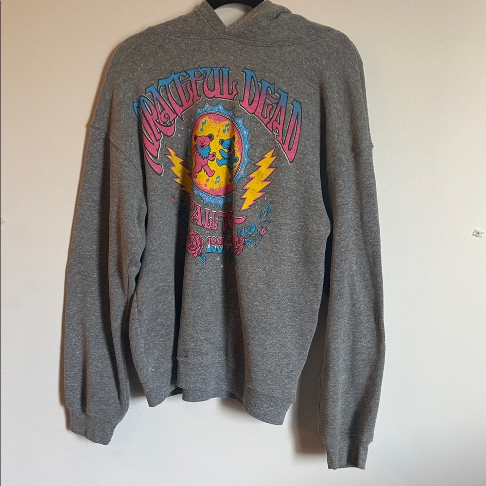 Daydreamer Gray Branded Cozy Hoodie Tag Detail